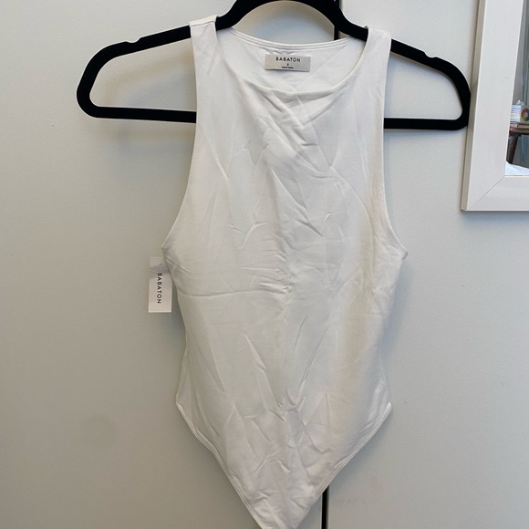NWT Aritzia Babaton white body suit - Picture 2 of 5
